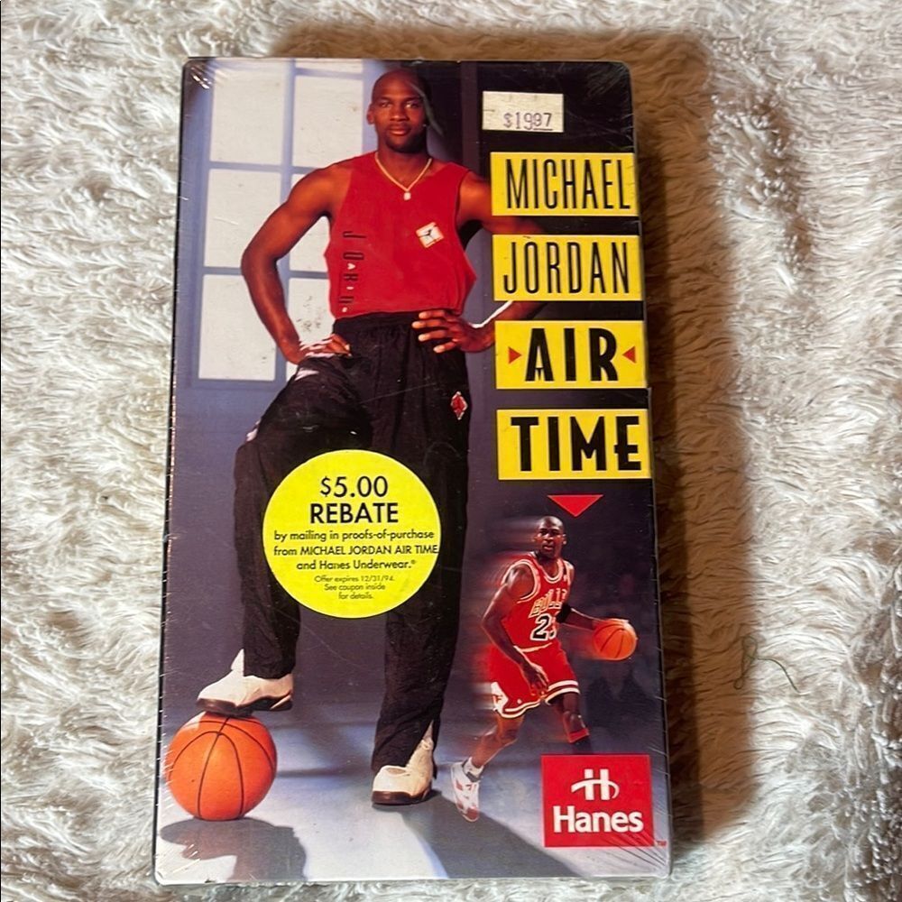 Hanes Michael Jordan Air Time VHS